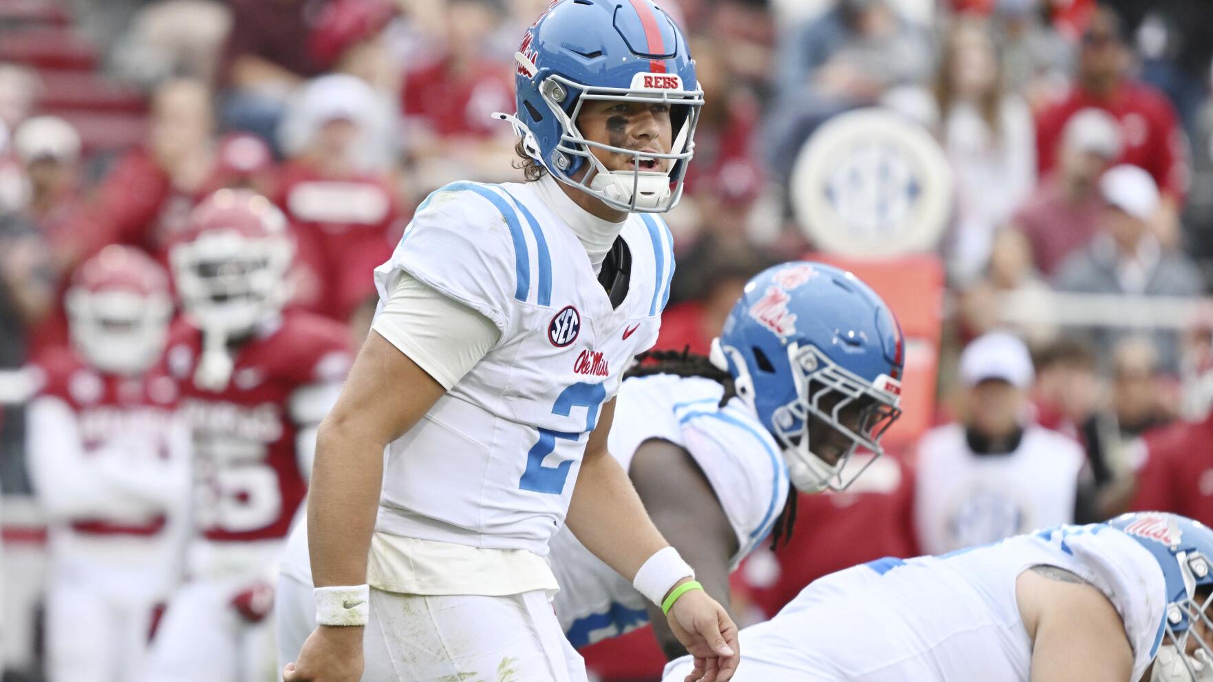 Jaxson Dart, Isaac Smith nominated for Conerly Trophy